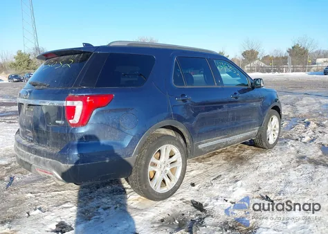 2016 Ford Explorer Xlt z USA, uszkodzony, nr VIN 1FM5K8D89GGD23670